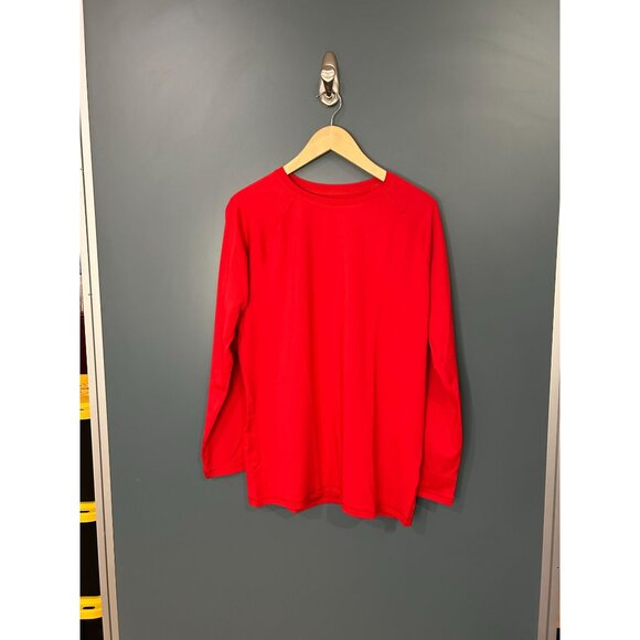 NEW Boys' Long Sleeve UPF 50+ T-Shirt - All in Motion Red XXL - Picture 4 of 7